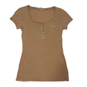 Y2K Guess bedazzled t shirt